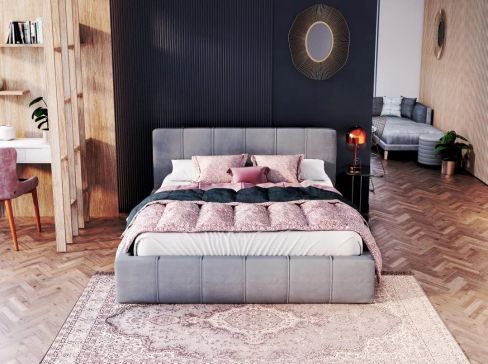 Manželská čalouněná postel Fdm Florida Trinity šíře 193 cm