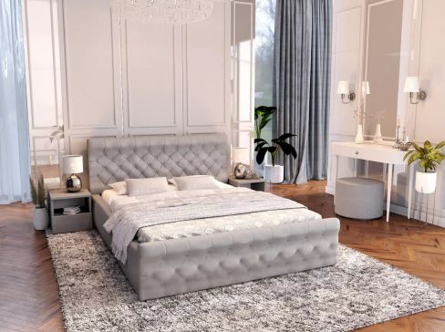 Manželská čalouněná postel Fdm Chicago Trinity šíře 193 cm