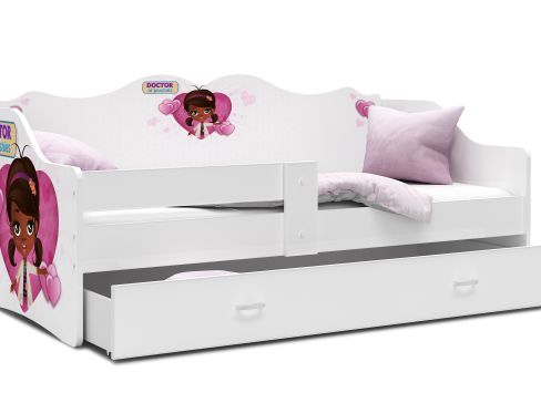 Dětská postel Fdm Neli 160x80 s potiskem